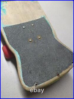Vintage Very Rare OG 80s Santa Cruz Rob Roskopp Target 3 III Skateboard Complete