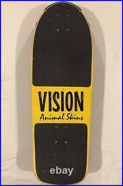 Vintage Vision-Animal Skins Reptile Skateboard 1983