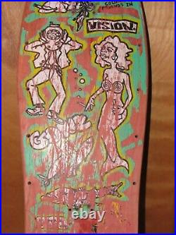 Vintage Vision Color My Friends In Gonz Mark Gonzalez Skateboard Deck