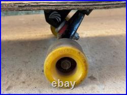 Vintage Vision Gator Skateboard Black on Black Paris Trucks