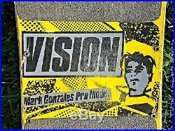 Vintage Vision Mark Gonzales Skateboard Not Re-issue