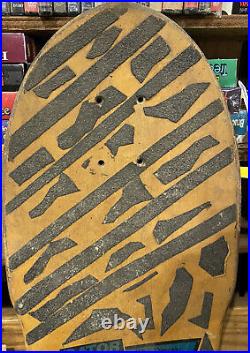 Vintage Vision Mark Rogowski Gator Wood Skateboard Deck 1980s ORIGINAL board