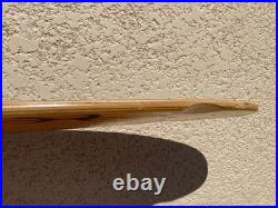 Vintage Vision Pin Tail Longboard Skateboard Deck Only Sidewalk Surfboard 46