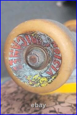 Vintage Vision Punkskulls Skateboard Independent Trucks Hurricane Wheels