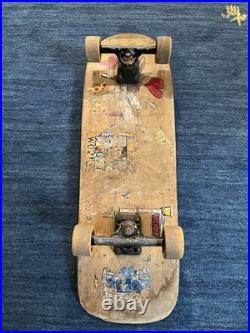 Vintage Vision Skateboard Deck Old School 1980's Rare Vb3 Wheels Tex Avery Wolf