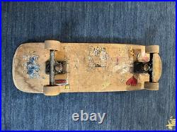 Vintage Vision Skateboard Deck Old School 1980's Rare Vb3 Wheels Tex Avery Wolf