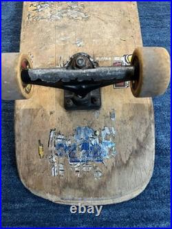 Vintage Vision Skateboard Deck Old School 1980's Rare Vb3 Wheels Tex Avery Wolf