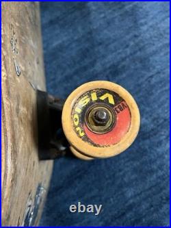 Vintage Vision Skateboard Deck Old School 1980's Rare Vb3 Wheels Tex Avery Wolf