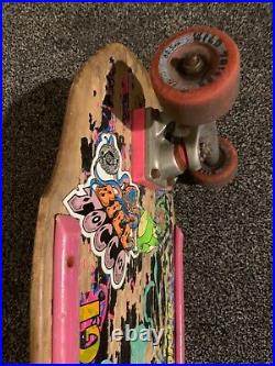 Vintage Vision skateboard Old Ghost John Grigley Skateboard 1980's