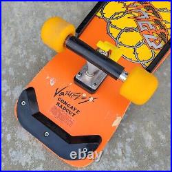 Vintage Wired 80s Variflex Skateboard with Variflex Trucks Street Rage Wheels