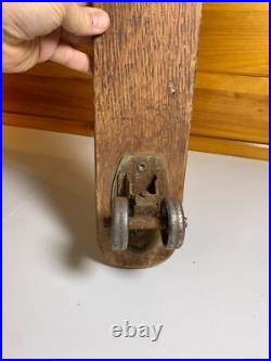 Vintage Wood Hot Dogger Ski Board Skateboard Torrance California METAL WHEELS