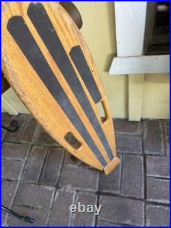 Vintage Wood Skateboard 33