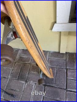 Vintage Wood Skateboard 33