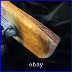 Vintage Wooden 60s Skateboard From Virginia Beach W Vintage Stickers