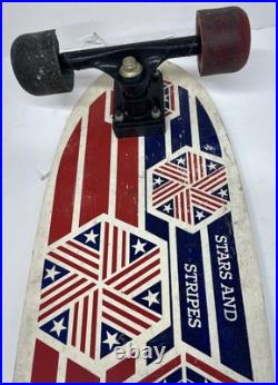 Vintage Wooden Indy 500 Skateboard 1960s Stars And Stripes Vintage Wooden Indy 500 Skateboard 1960s Stars And Stripes
