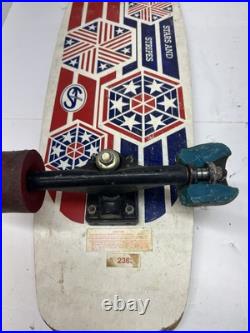 Vintage Wooden Indy 500 Skateboard 1960s Stars And Stripes Vintage Wooden Indy 500 Skateboard 1960s Stars And Stripes