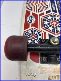 Vintage Wooden Indy 500 Skateboard 1960s Stars And Stripes Vintage Wooden Indy 500 Skateboard 1960s Stars And Stripes