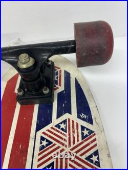 Vintage Wooden Indy 500 Skateboard 1960s Stars And Stripes Vintage Wooden Indy 500 Skateboard 1960s Stars And Stripes