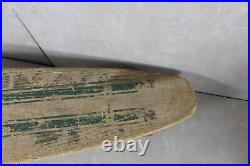 Vintage Wooden Sidewalk Skateboard 30 Clay Wheels