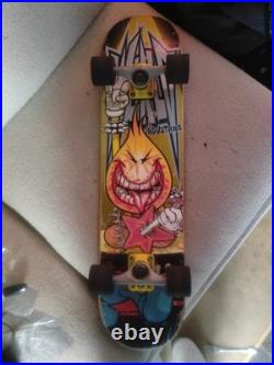 Vintage World Industries Flame-boy Wet Willy Skateboard Deck! Unique & RARE 90's