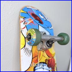 Vintage World Industries Flameboy & Wet Willy x Smurfs Skateboard Deck Rare