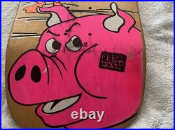 Vintage World Industries MIKE VALLELY BARNYARD FARM on BLACK DECK -NOS