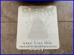 Vintage World Industries Shop Clock & Dealer Sticker Steve Rocco, Devilman