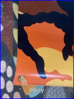 Vintage World Industries Skate Shop Display Banner Promo 4ft Vinyl Hard To Find