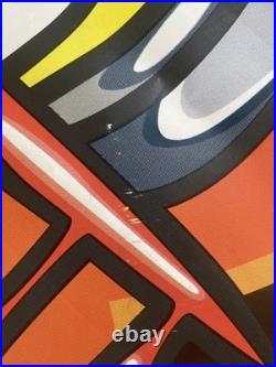Vintage World Industries Skate Shop Display Banner Promo 4ft Vinyl Hard To Find