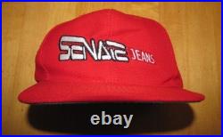 Vintage Y2K 1990's SENATE JEANS Snapback HAT Skate Grunge OTTO CAP