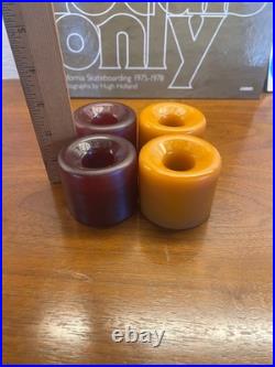 Vintage YoYo Skateboard Wheels 1977 G&S Wheels excelent Condition. ALVA Zephyr