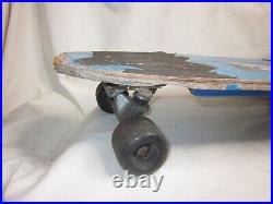Vintage complete skateboard deck trucks wheels Roller Derby skate board