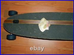 Vintage fiberflex gordon and smith longboard skateboard