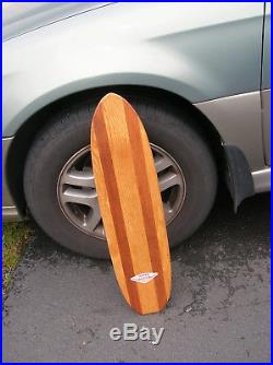 Vintage hobie super surfer skateboard sidewalk surfboard 1960s 5 stringer deluxe