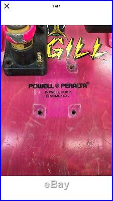 Vintage powell peralta skateboard mcGill pink dragon