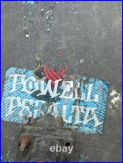 Vintage powell peralta skateboard sword skull gullwing sims street VCJ complete