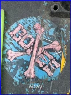 Vintage powell peralta skateboard sword skull gullwing sims street VCJ complete