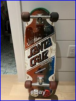 Vintage santa cruz skateboard Steve Olson