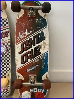 Vintage santa cruz skateboard Steve Olson