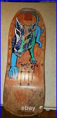 Vintage schmitt stix skateboard chris miller