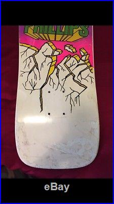 Vintage sims jeff phillips break out skateboard deck
