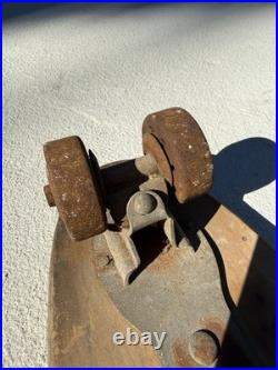 Vintage skateboard 1950's Homemade Skate board
