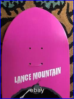 Vintage skateboard Deck Lance Mountain The Firm Pink 2004