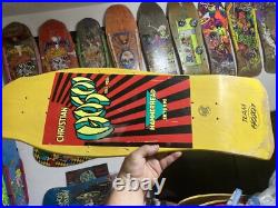 Vintage skateboard Hosoi Og Rare Not Nos Yellow Pride