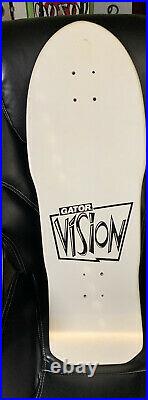Vintage skateboard NOS OG Old Disposable Bible Vision Mark Gator Extras Added