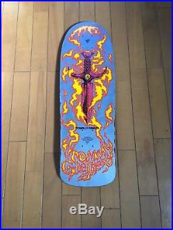 Vintage skateboard OG Powell Peralta Tommy Guerrero 1986 dagger XT silver
