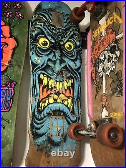 Vintage skateboard Rare Og Nos. Look Lady I Have To Poop