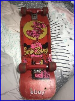Vintage skateboard Skate Till You Die Rare Nos Og