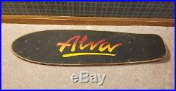 Vintage skateboard deck 1970's ALVA 30 Very Nice OG old school