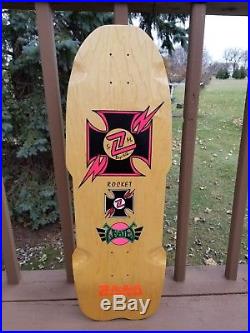 Vintage skateboard deck NOS Z-flex George Wilson 80's old school